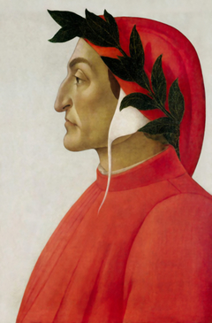 Portrait of Dante by Sandro Botticelli