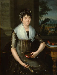 Portrait of Doña María Luisa Gonzaga Foncerrada y Labarrieta by José María Vázquez