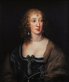 Portrait of Frances Weston née Stuart, Countess of Portland. by Anthony van Dyck