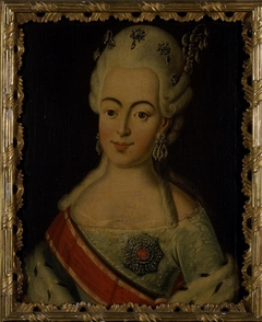 Portrait of Grand Duchess Natalya Alexeyevna by Anonymous