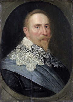 Portrait of Gustav II Adolf (1594-1632), King of Sweden by Michiel Jansz van Mierevelt