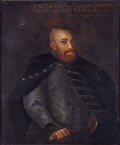 Portrait of Jerzy Tyszkiewicz, Leliwa coat of arms (?–1576), voivode of Brest by Anonymous