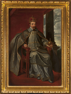 Portrait of king Sigismund III Vasa (1566–1632) by Aleksander Lesser