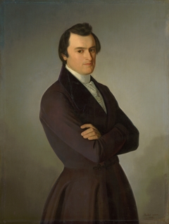 Portrait of M. M. Hodža by Jozef Božetech Klemens