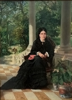 Portrait of Margarida Amália Relvas by José Ferreira Chaves