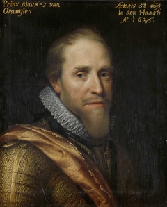 Portrait of Maurice, Prince of Orange by Unknown Artist