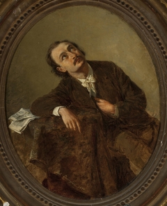 Portrait of musician Michał Hertz. by Bolesław Łaszczyński