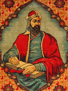 Portrait of Nizami by Ghazanfar Khaligov