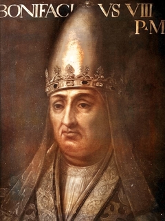 Portrait of Pope Boniface VIII