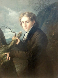 Portrait of the Painter J.C. Dahl by Johann Carl Rößler