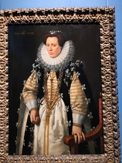 Portrait of the Wife of Nicolas de Hellincx by Frans Pourbus the Younger