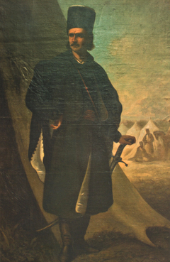 Portrait of Tudor Vladimirescu.