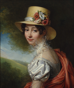 Portrait of Zoé Jacqueline Duvidal de Montferrier by Julie Hugo