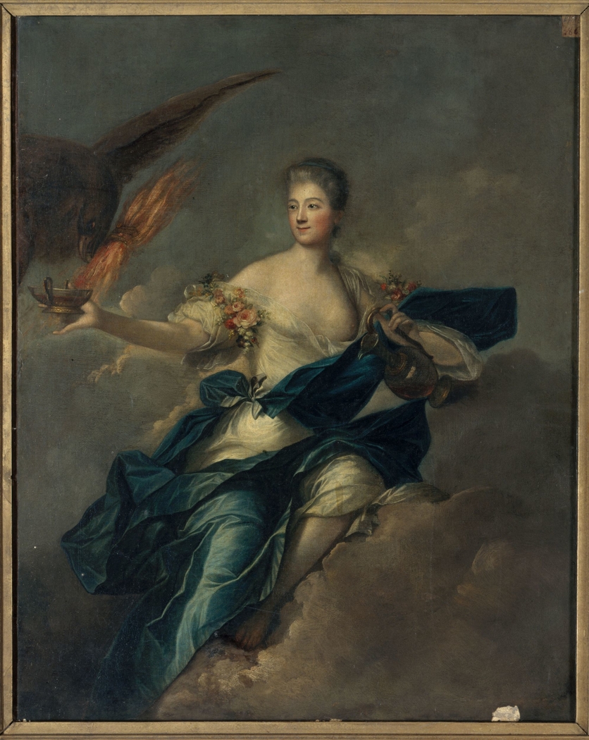 Portrait présumé de Mme de Mailly (1710-1751), en Hébé