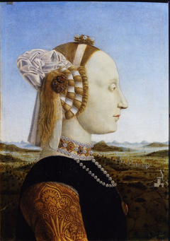 Portraits of the Duchess of Urbino, Battista Sforza by Piero della Francesca