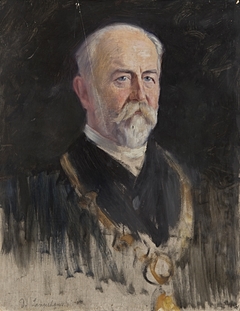 Portraitstudie Dr. Langerhans by William Pape