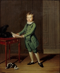 Portret van een jongen by Louis François Gerard van der Puyl