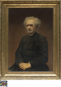 Portret van pastoor L. Van Haecke by Edouard van Speybrouck