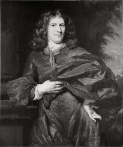 Portret van Paulus Voet van Winssen (1651-1720) by Nicolaes Maes