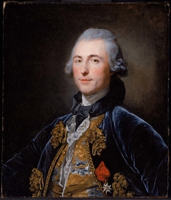 Presumed Portrait of Chevalier de Damery by Jean-Baptiste Greuze