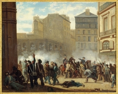 Prise du château d'eau, place du Palais-Royal, le 24 février 1848 by Anonymous