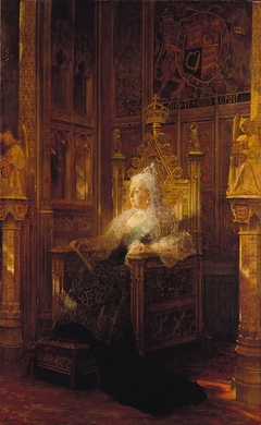 Queen Victoria (1819-1901) by Jean-Joseph Benjamin-Constant