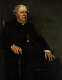 Revd Dr Andrew Gardiner (died 1892) by James Guthrie