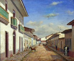 Rua da Quitanda, 1858 (Rua Alvares Penteado e São Bento)