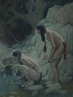 Sacred Waters by E. Irving Couse