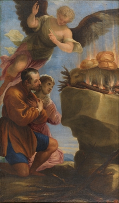 Sacrificio de los panes y el cordero by Juan Antonio de Frías y Escalante