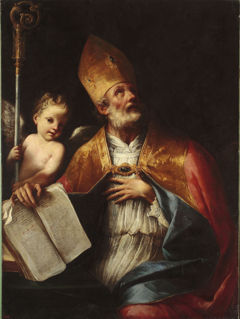 Saint Augustine by Carlo Cignani