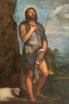 Saint John the Baptist by Titian
