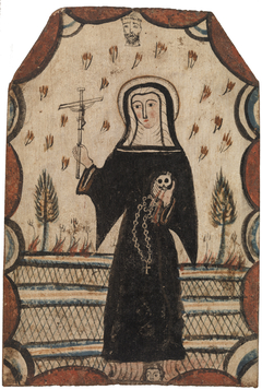 Saint Rita of Cascia (Santa Rita de Cascia) by Pedro Antonio Fresquís