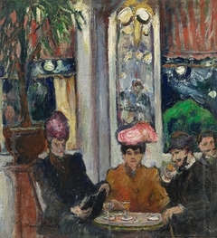 Scene in a Parisian Brasserie