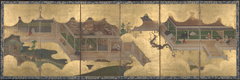 Scenes from the Tale of Genji by Kyoto Kano School