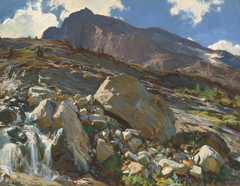 Simplon Pass by John Singer Sargent