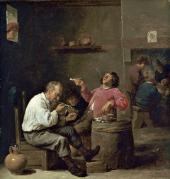 Smokers in an Interior by David Teniers the Younger