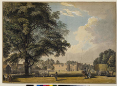 Someries Castle, Luton Bedfordshire by Paul Sandby