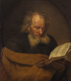 St Joachim Reading a Book