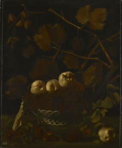 Still Life with Quinces and Acorns by Juan Fernández el Labrador