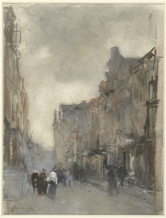 Straatgezicht te Den Haag by Floris Arntzenius