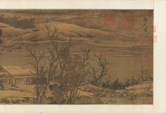 Streams and Mountains Under Fresh Snow by Liu Songnian