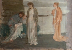Study of Draped Figures by James McNeill Whistler