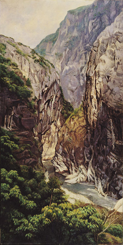 Taroko Gorge-3 by Li Mei-shu