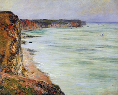 Temps calme, Pourville by Claude Monet