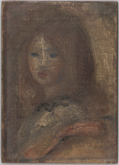 Tête de fillette by Auguste Renoir