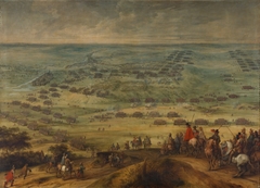 The battle of Honnecourt by Peter Snayers
