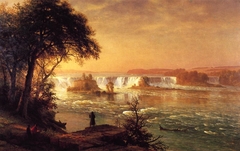 The Falls of St. Anthony by Albert Bierstadt