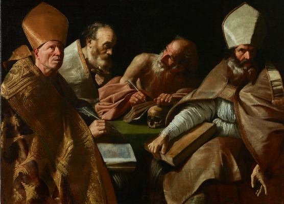 The four fathers of the Latin Church