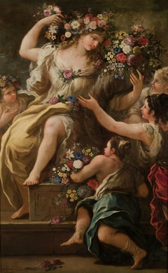 The Goddess Flora by Luca Giordano